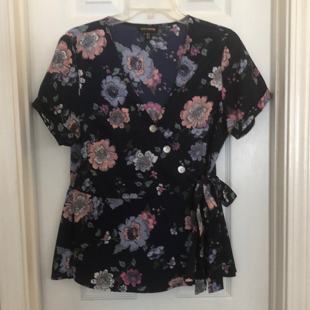 ASOS wrap shirt